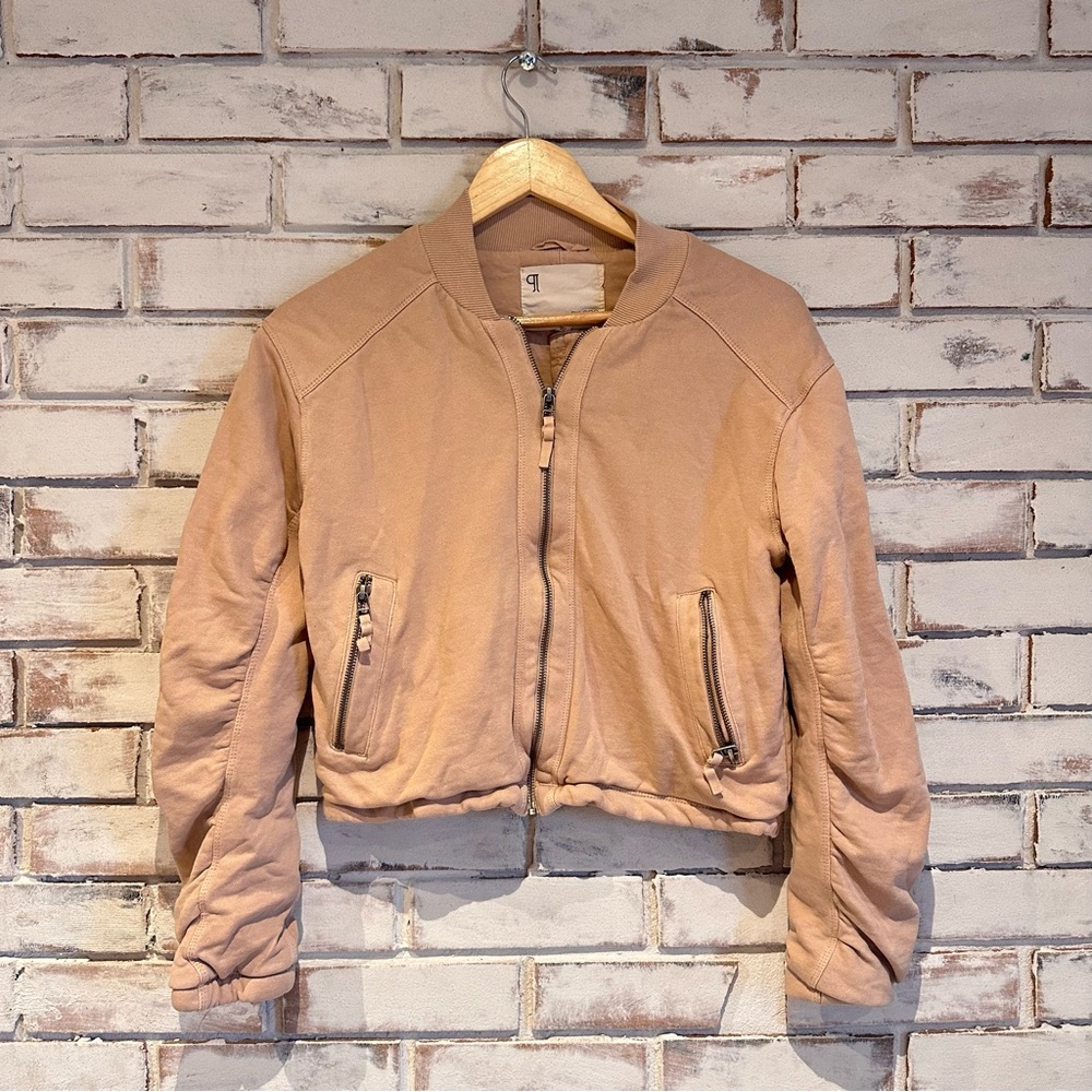 Pilcro Anthropologie Knit Bomber Jacket Size Small